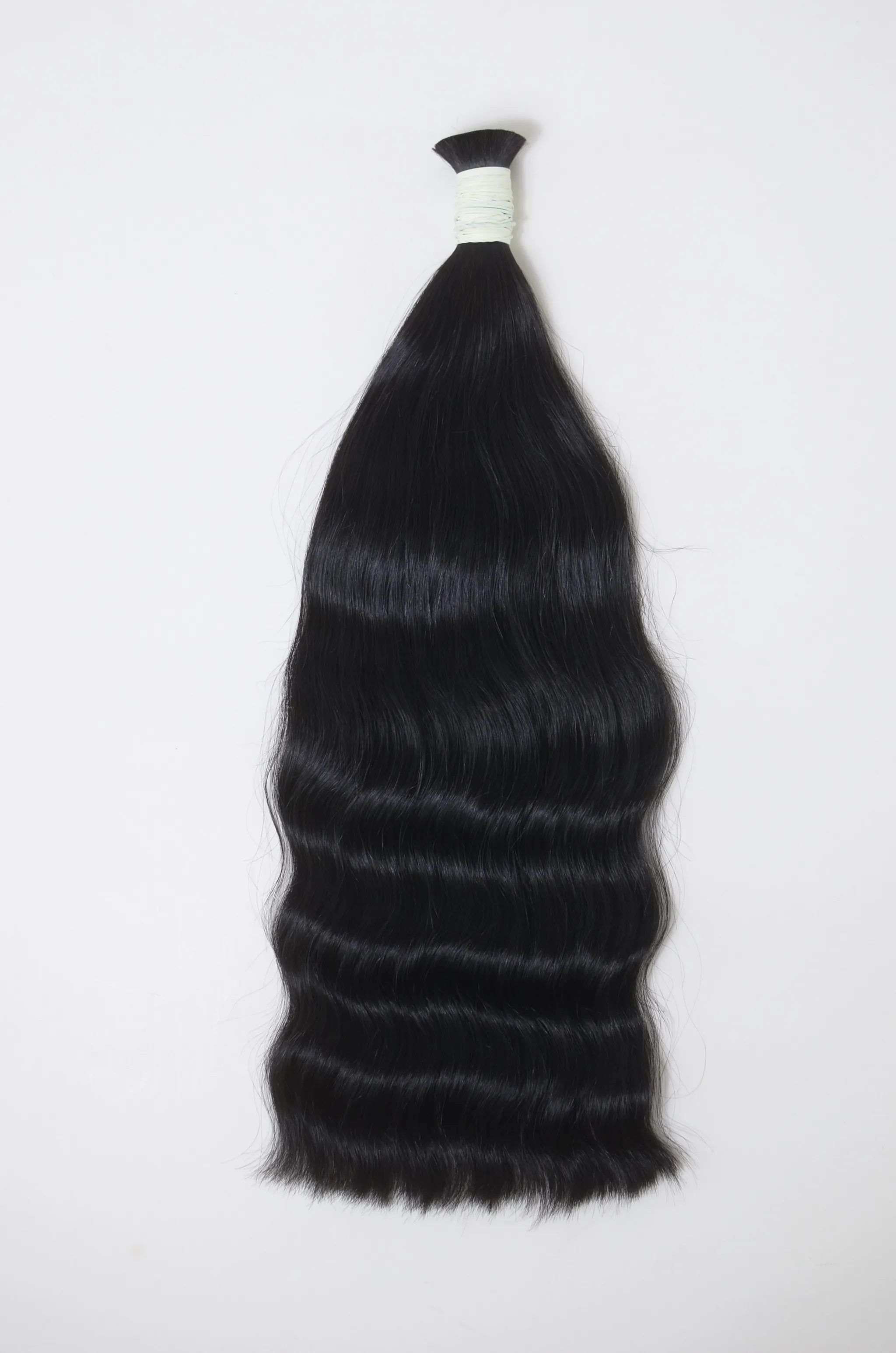 Black hair extension 47cm